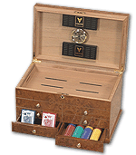 Cigar Humidor Poker Set