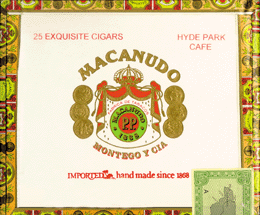 Macanudo Premium Cigars